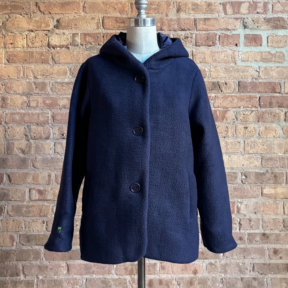BNWT Dudley Stephens Moritz Coat in Sherpa Fleece